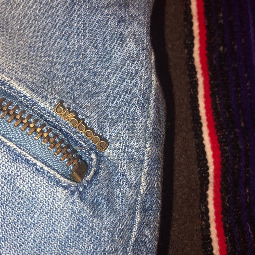 Billabong Jean Jacket with Sweater Mix. - Picture 4 of 5